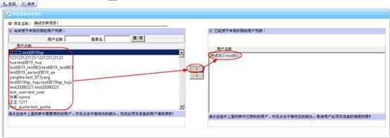 项目授权